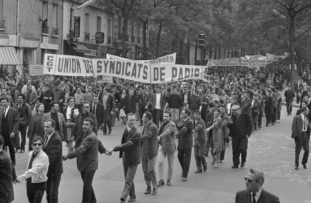 French revolts during May 68
